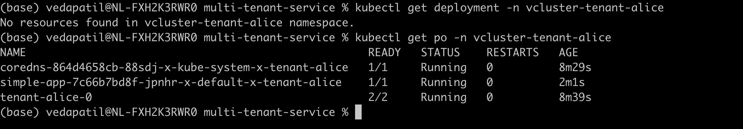 Part II : Warming up to Virtual Clusters.